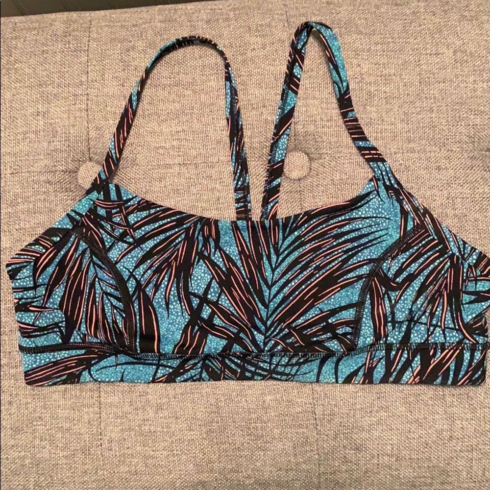 Rare print lululemon sports bra 12